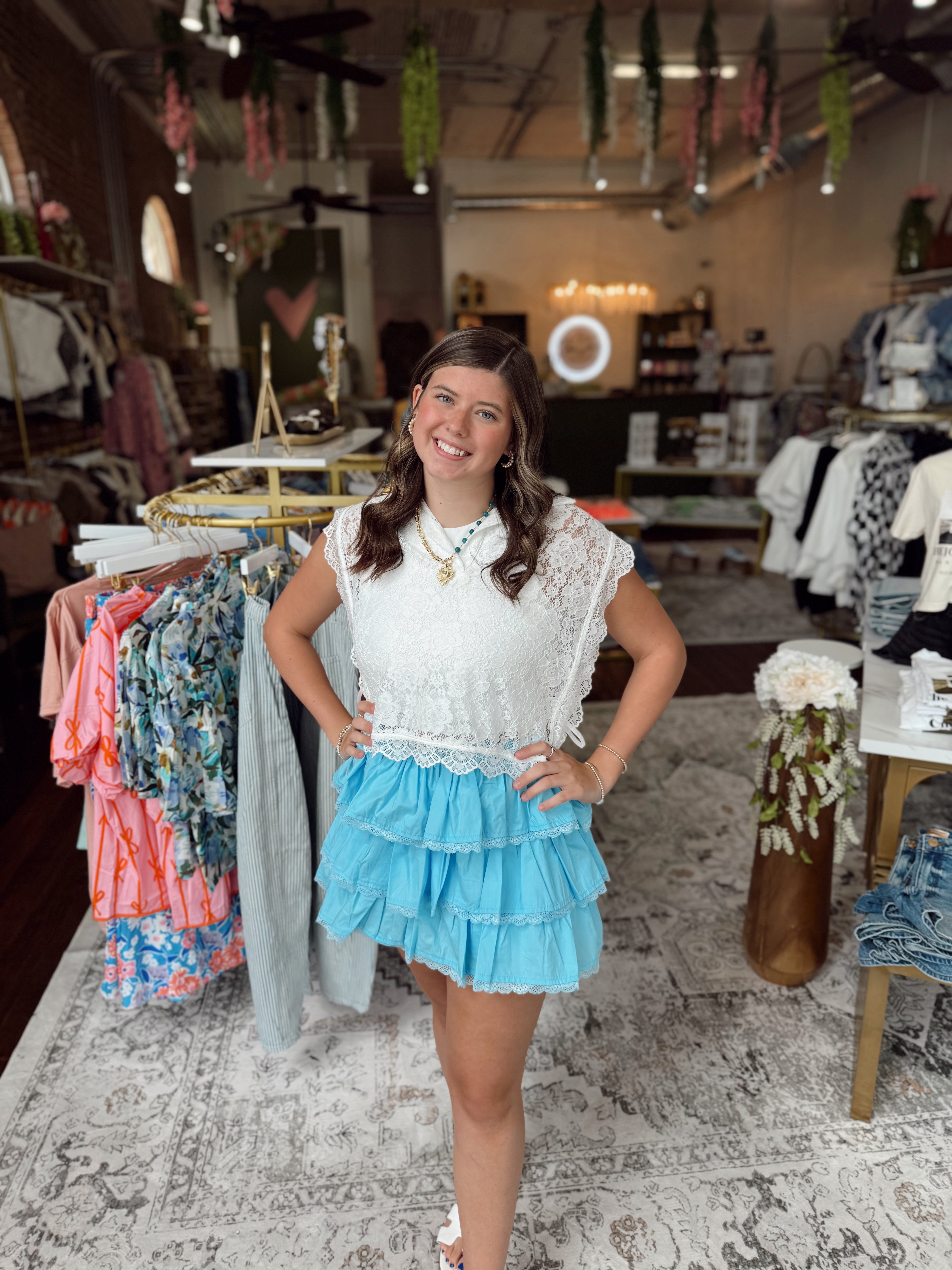 Frill Seeker Tiered Skort