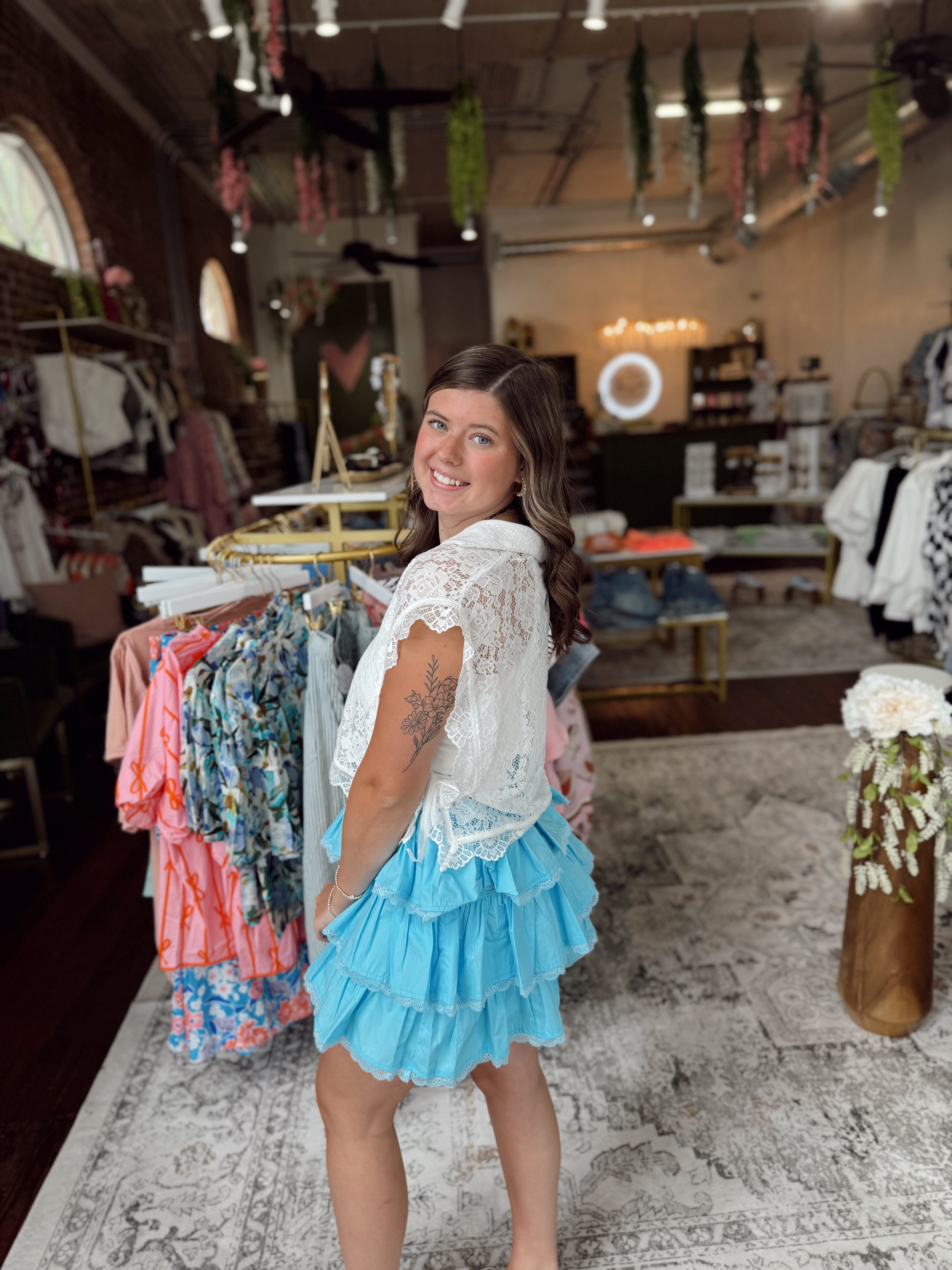 Frill Seeker Tiered Skort