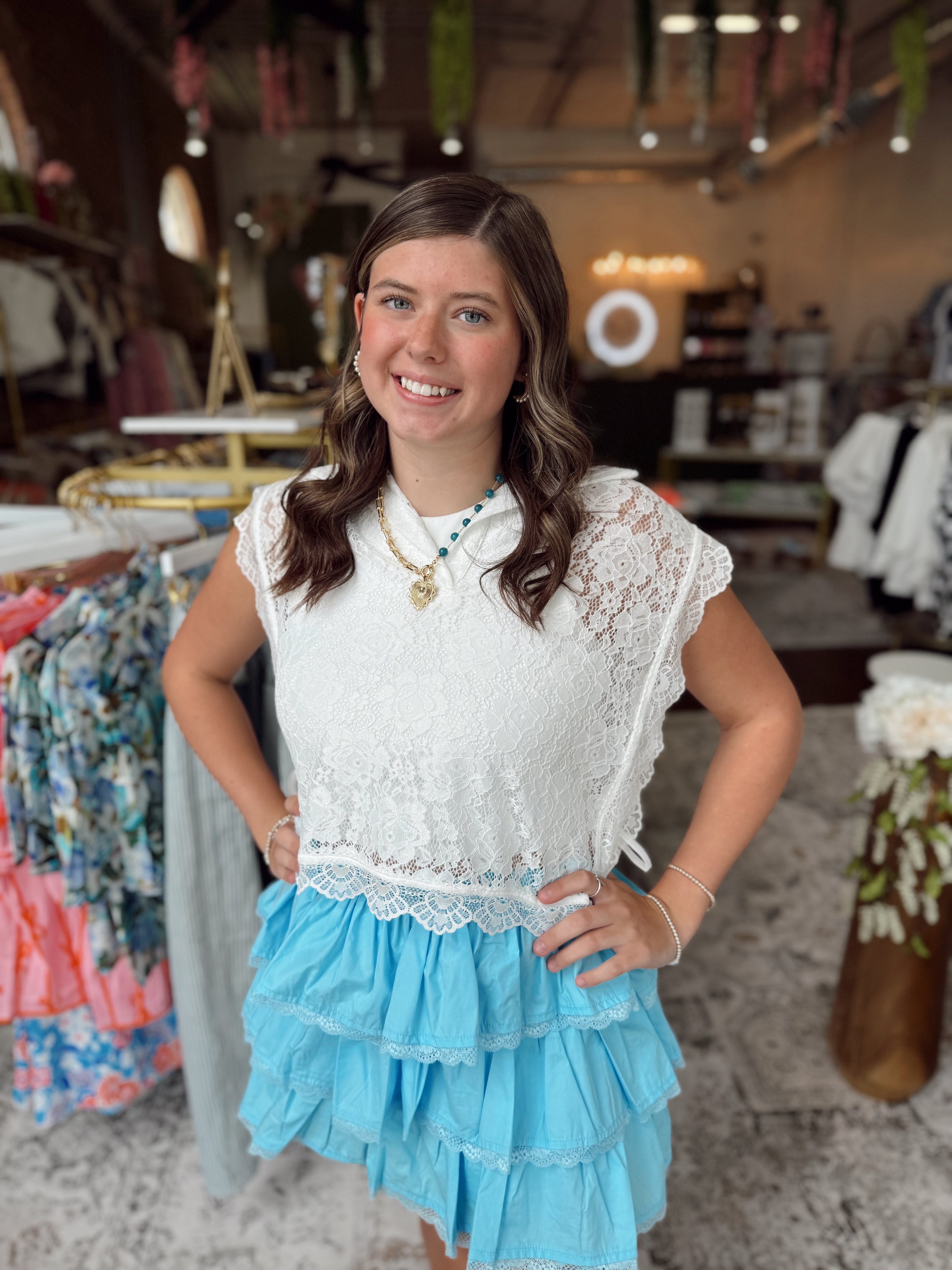 Frill Seeker Tiered Skort