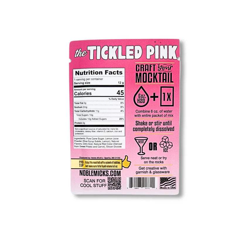 Noble Mick's Single Serve Craft Mocktail Packet