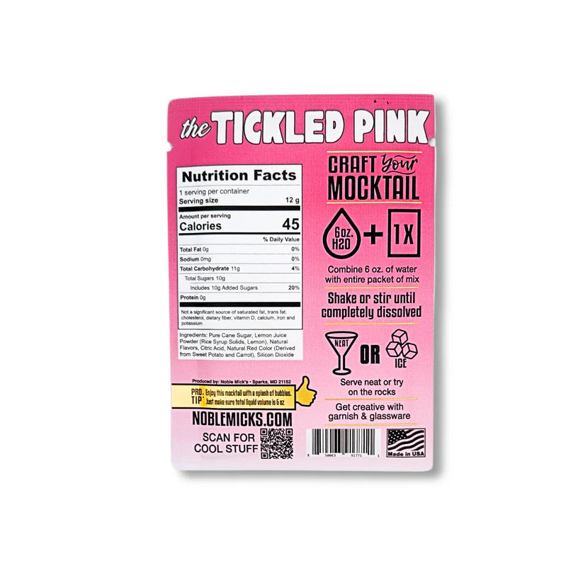 Noble Mick's Single Serve Craft Mocktail Packet