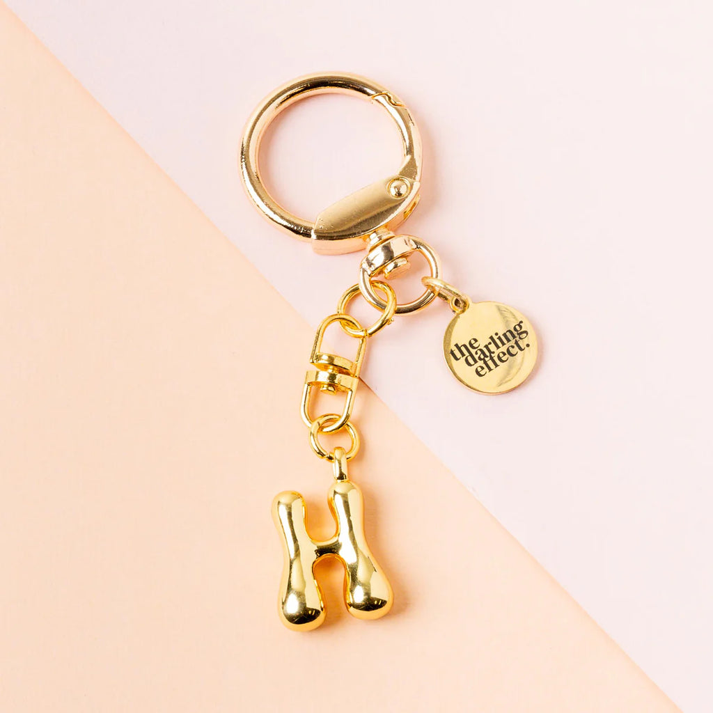 Bubble Letter Keychain Bag Charm