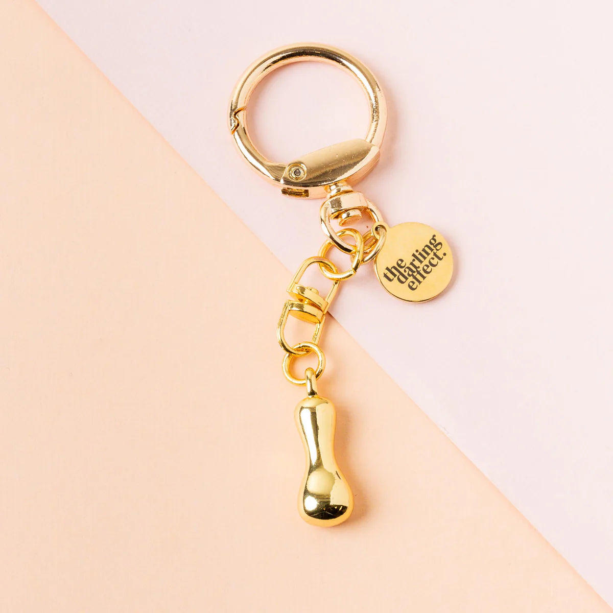 Bubble Letter Keychain Bag Charm