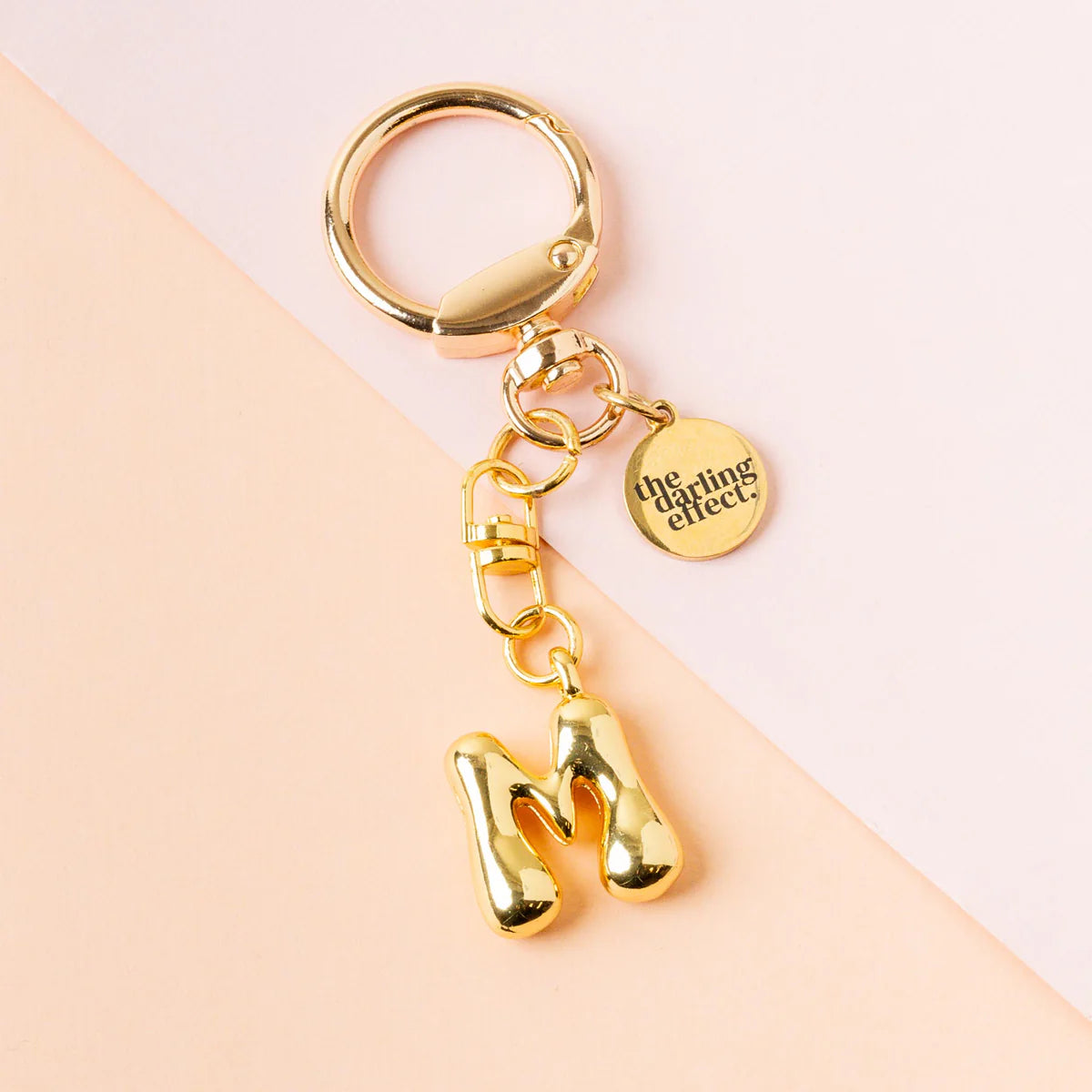 Bubble Letter Keychain Bag Charm