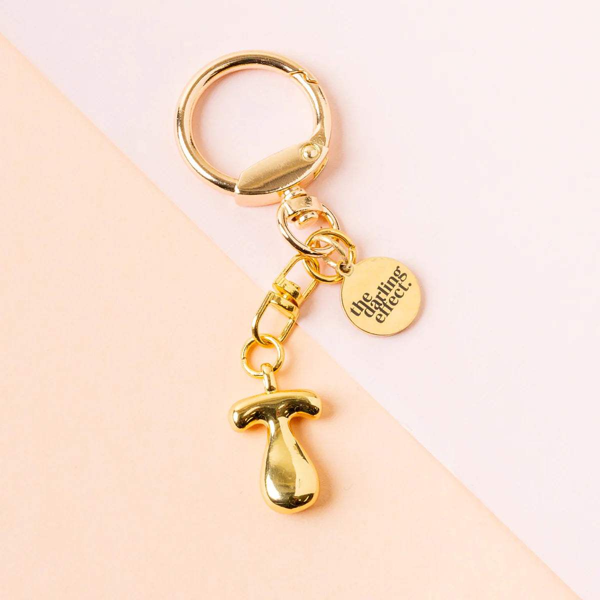 Bubble Letter Keychain Bag Charm