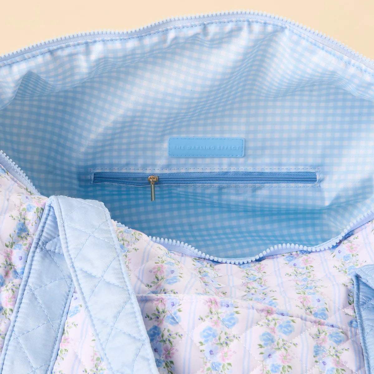 On The Go Quilted Weekender Duffel Bag