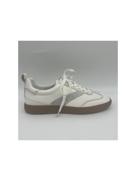 Wylder White Studded Sneaker