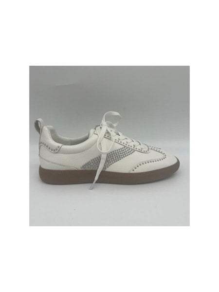Wylder White Studded Sneaker
