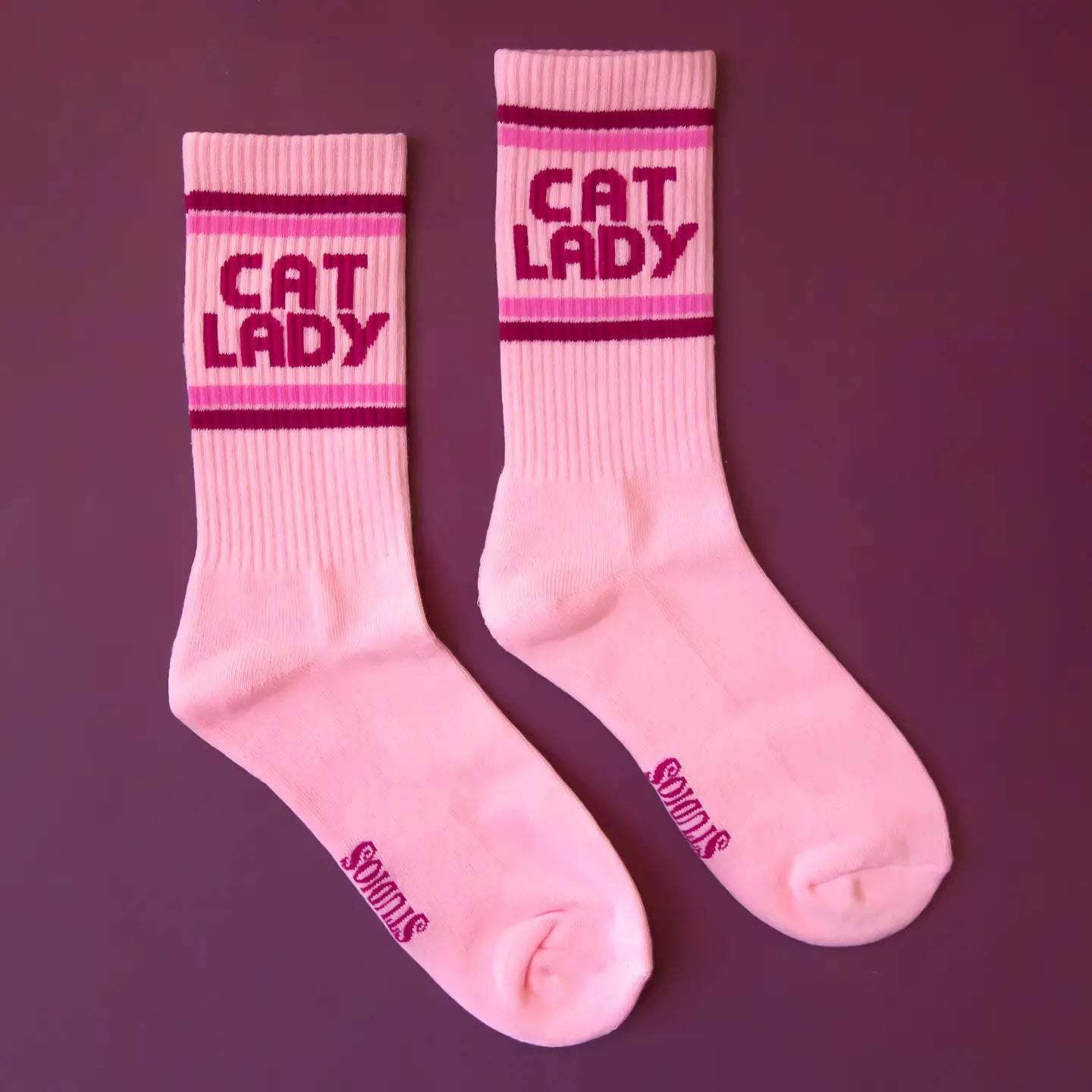 Ribbed Crew Socks