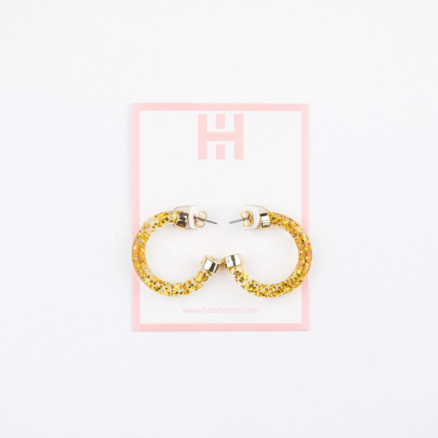 Hypoallergenic Small Acrylic Hoops