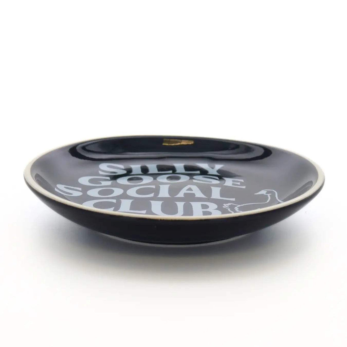 Silly Goose Social Club Round Trinket Tray