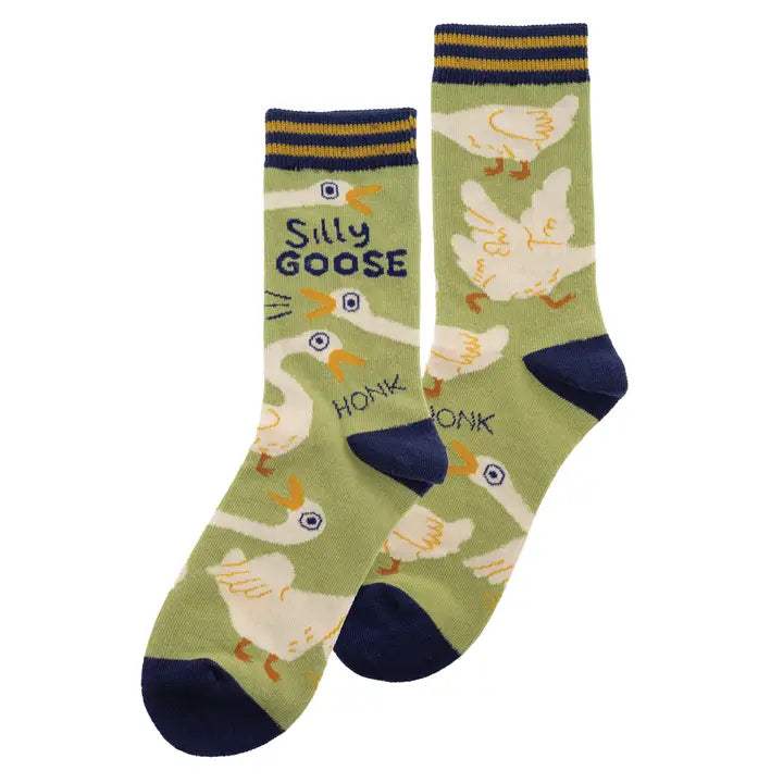 Classic Woven Crew Socks - Animals
