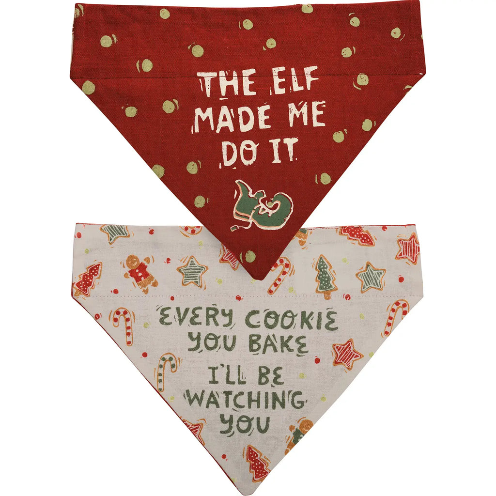 Large Christmas Dog Bandana