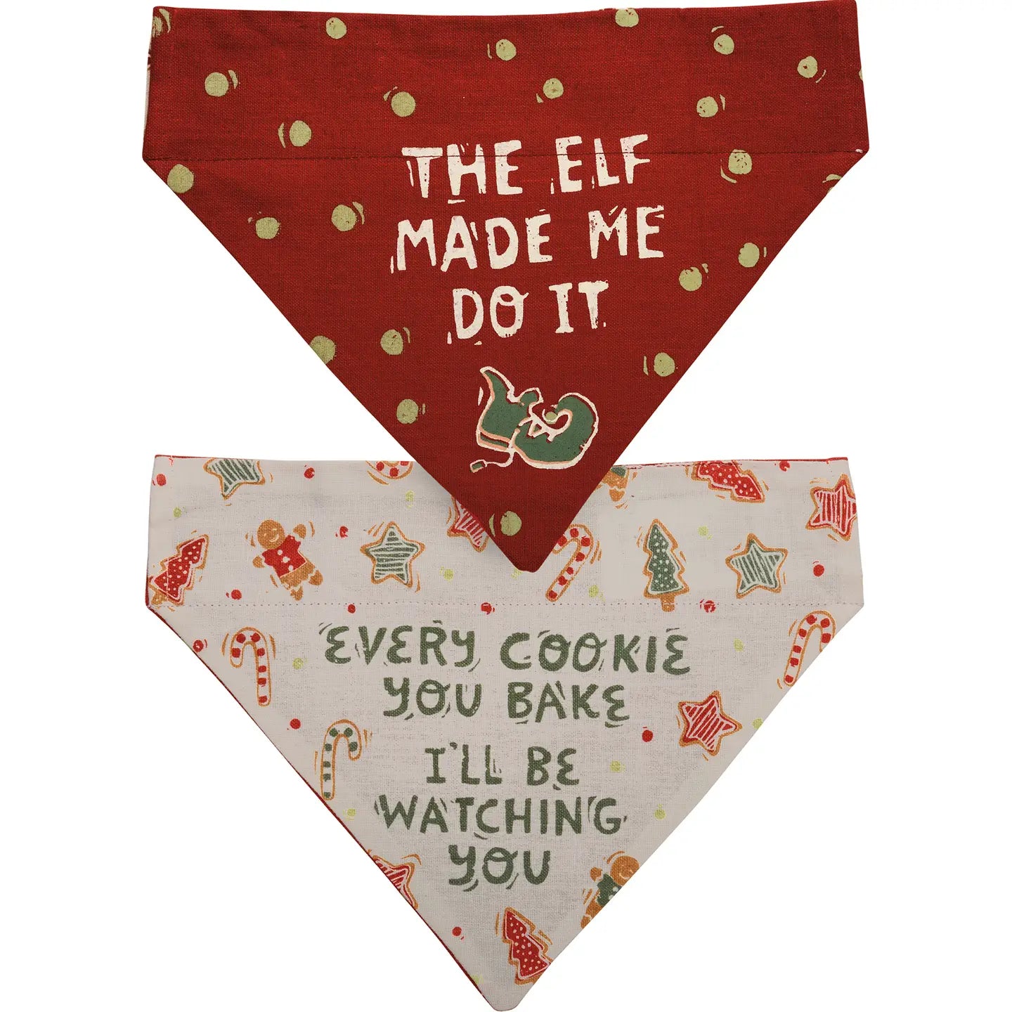 Large Christmas Dog Bandana