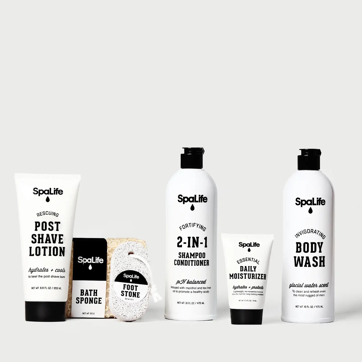 All Natural Men's 7-Piece Grooming Set
