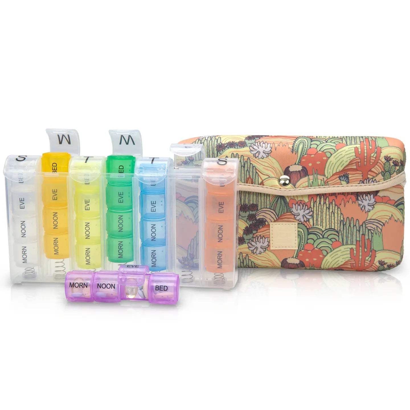7-Day Pill Organizer Case