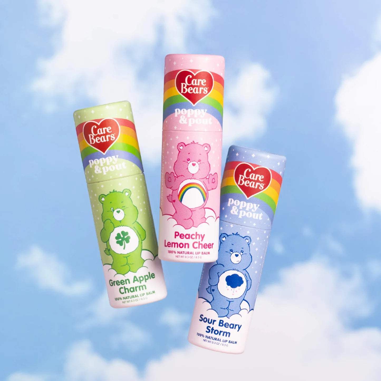 Limited Edition Lip Balm Trio - Care Bears