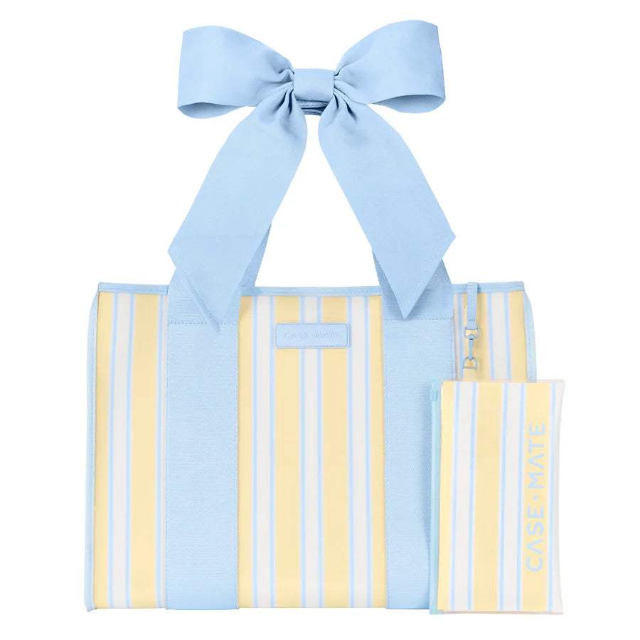 Clear Bow Jelly Tote Bag