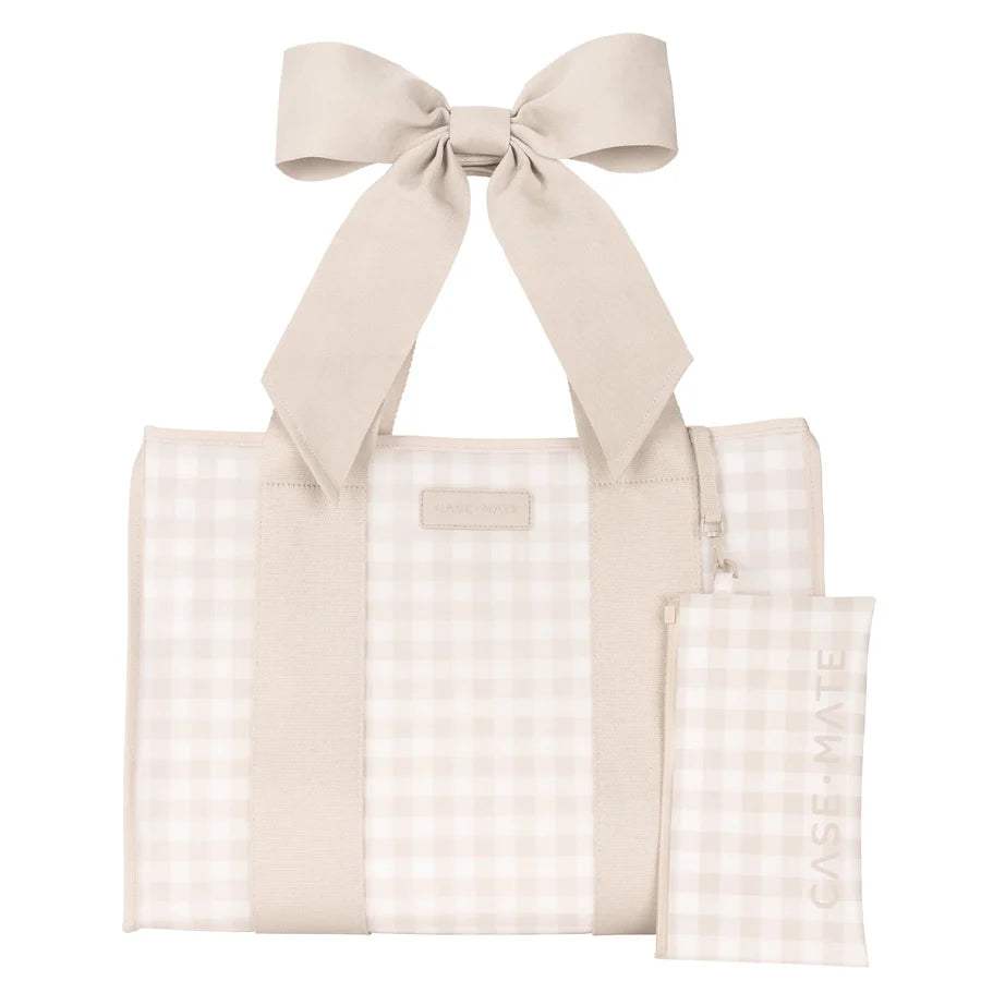 Clear Bow Jelly Tote Bag