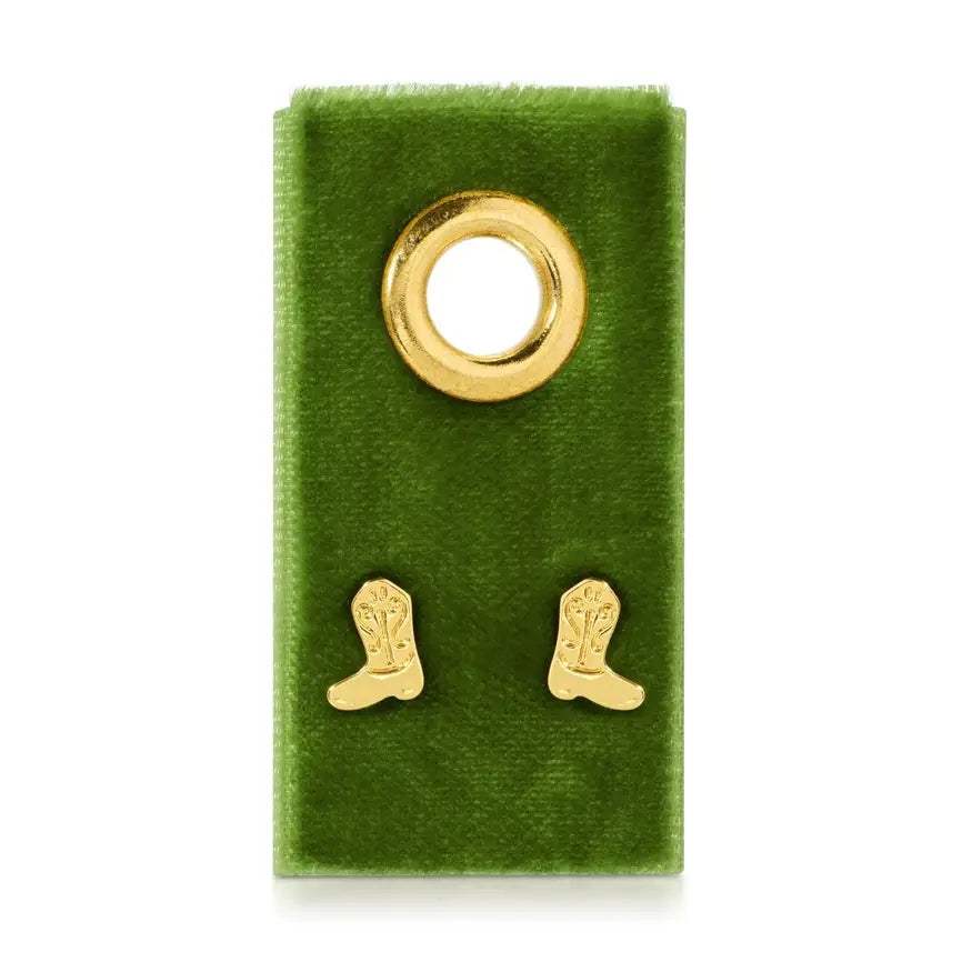 Simple & Sweet Velvet Tag Earrings