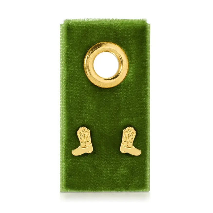 Simple & Sweet Velvet Tag Earrings