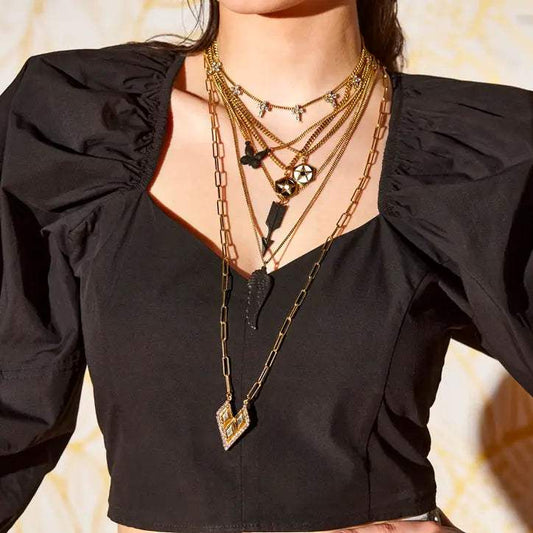 Multi Cross Necklace | TOVA