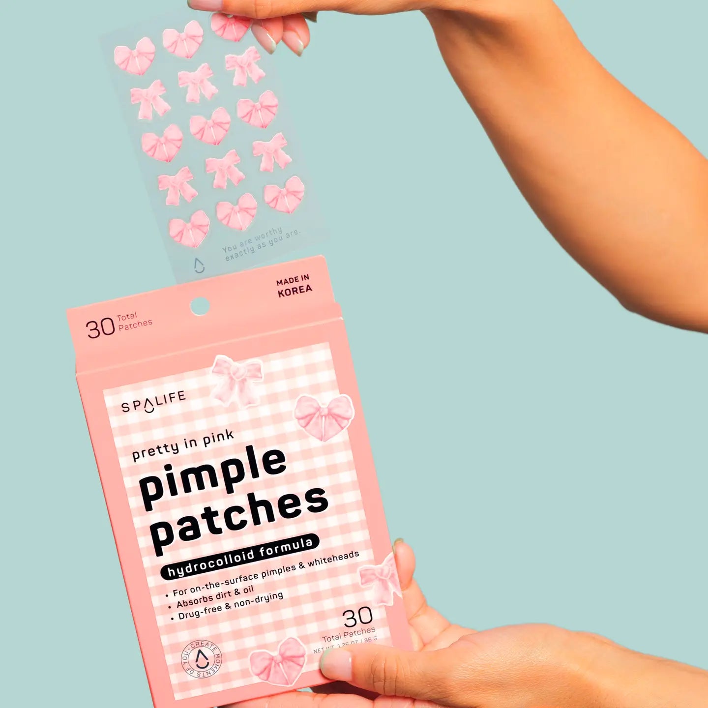 Pretty in Pink Hydrocolloid Pimple Patches | 30 Count