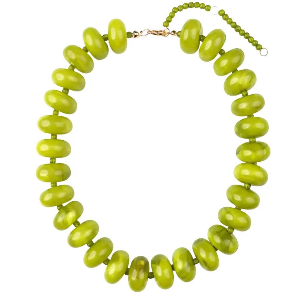 Chunky Statement Beaded Necklace