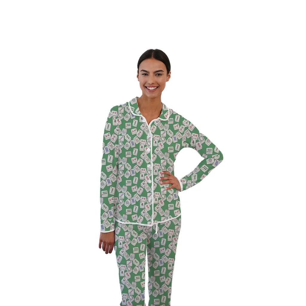 Mahjong Tiles Pajama Pant Set