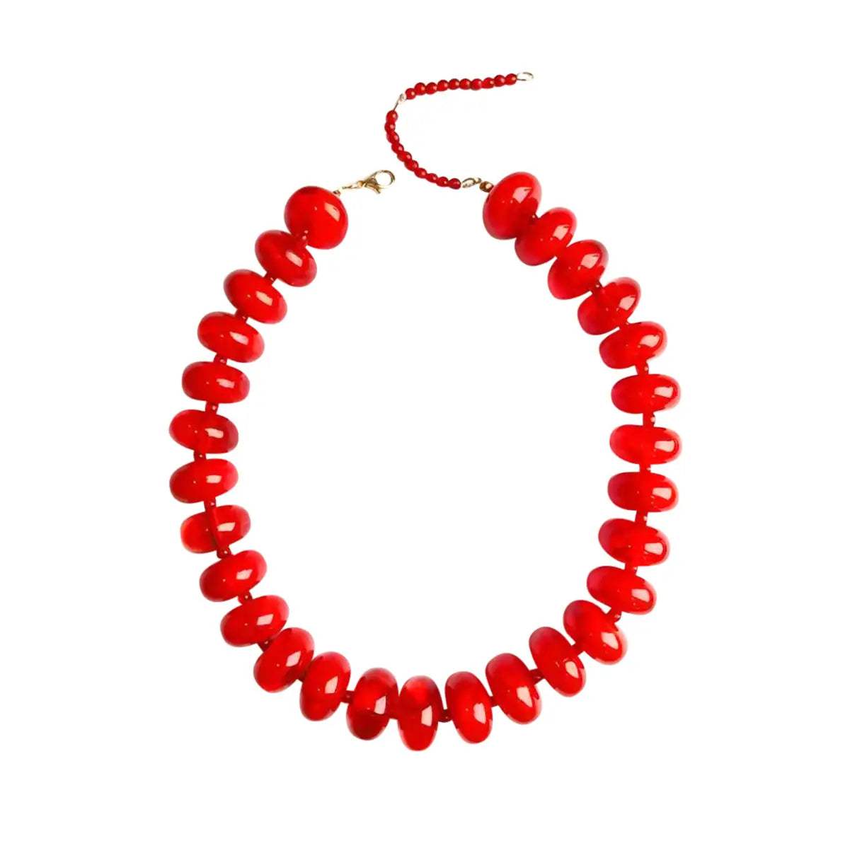 Chunky Statement Beaded Necklace