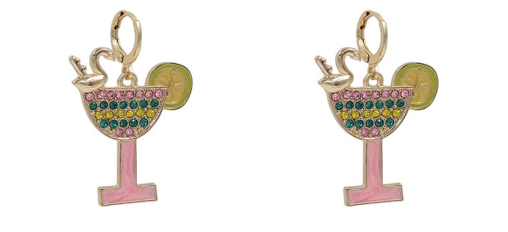 Tropical Martini Earrings