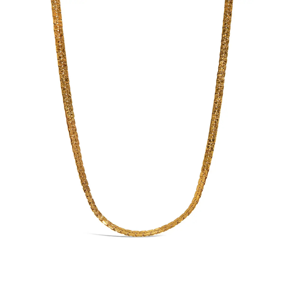 Waterproof Gold Crush Necklace