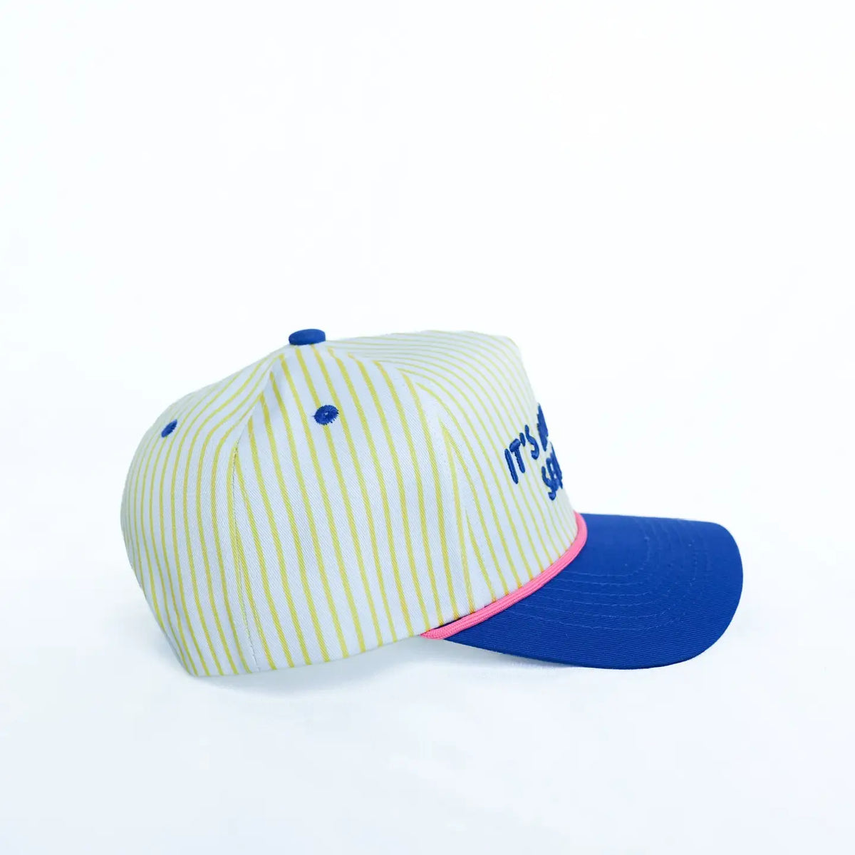 It's Not That Serious Embroidered Canvas Cap