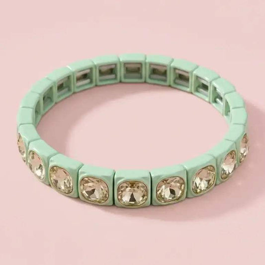 Zoe Mint Green Bracelet