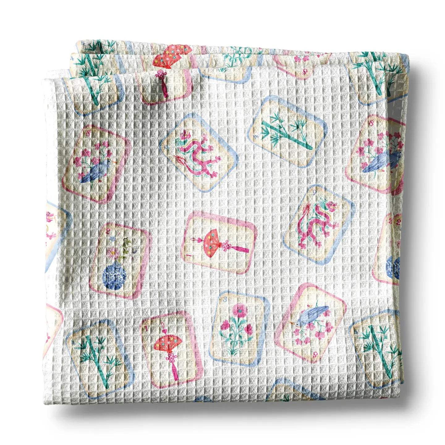 Mahjong Tea Towel