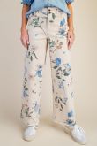 Lindee Floral Soft Stretch Twill Pants | PLUS SIZE AVAILABLE