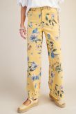 Lindee Floral Soft Stretch Twill Pants | PLUS SIZE AVAILABLE