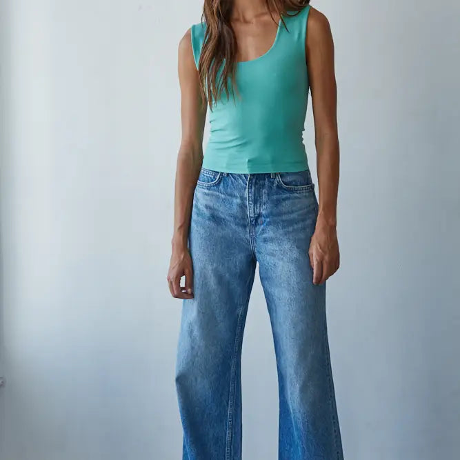 Double Layer Seamless Tank Top
