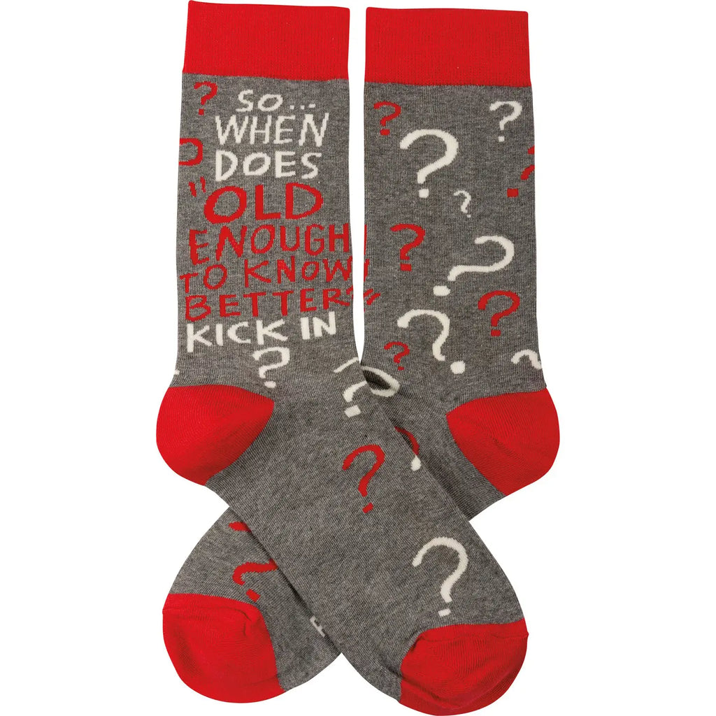 Classic Woven Crew Socks