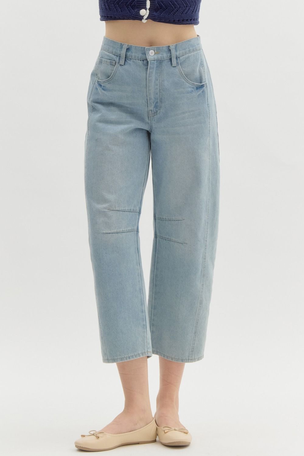 Mia High-Waisted Barrel Jeans
