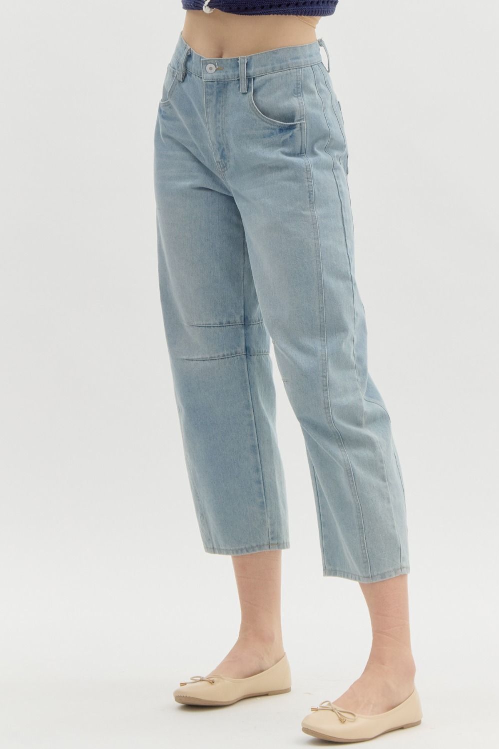 Mia High-Waisted Barrel Jeans