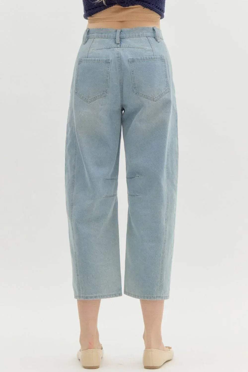 Mia High-Waisted Barrel Jeans