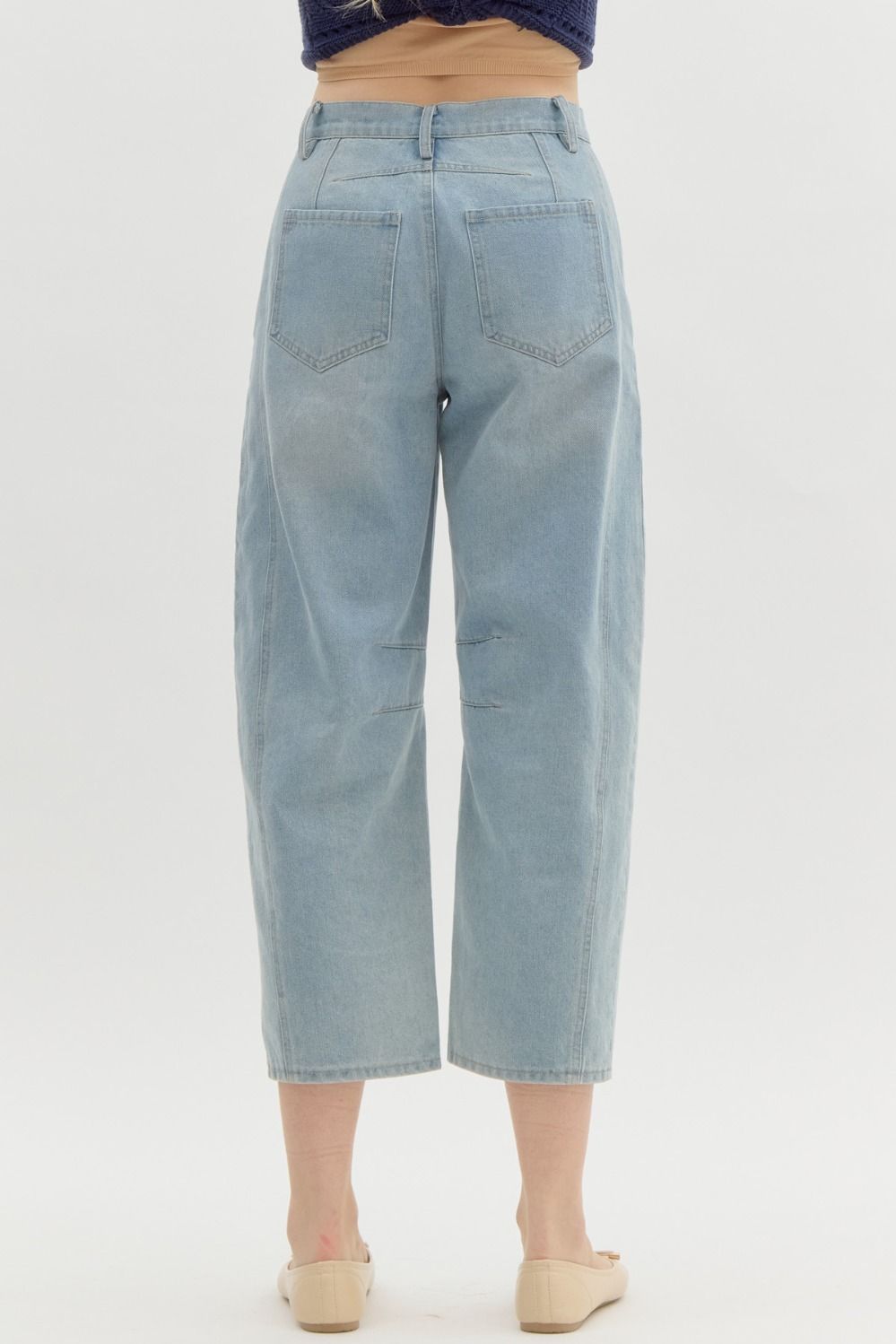 Mia High-Waisted Barrel Jeans