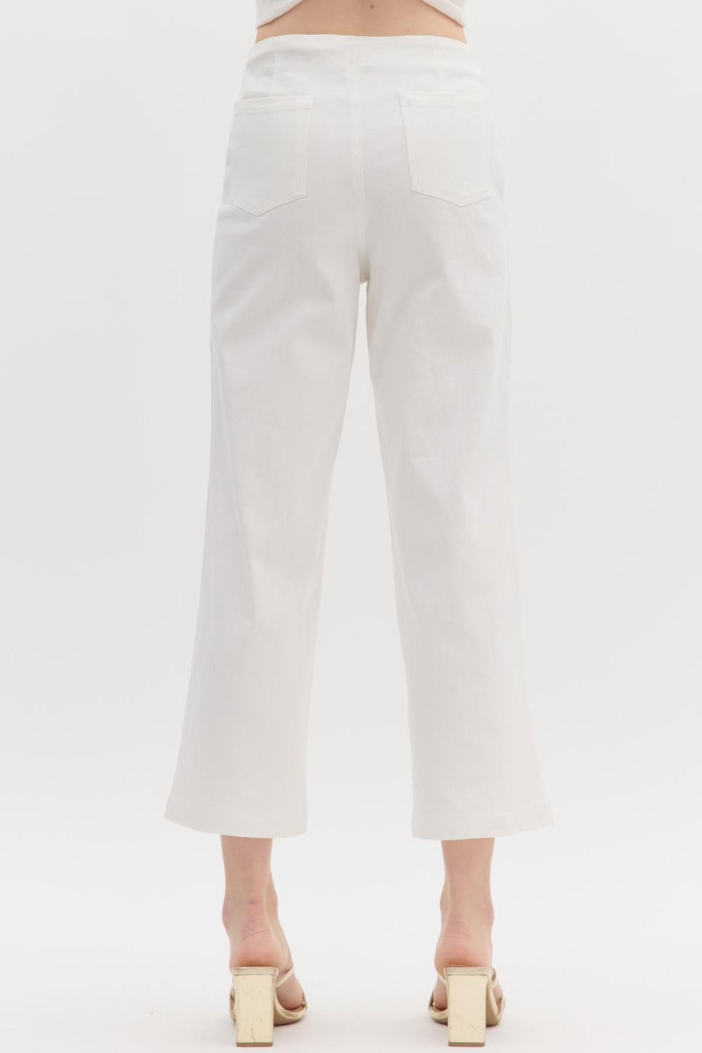 Alma Mid Rise Culotte Pants