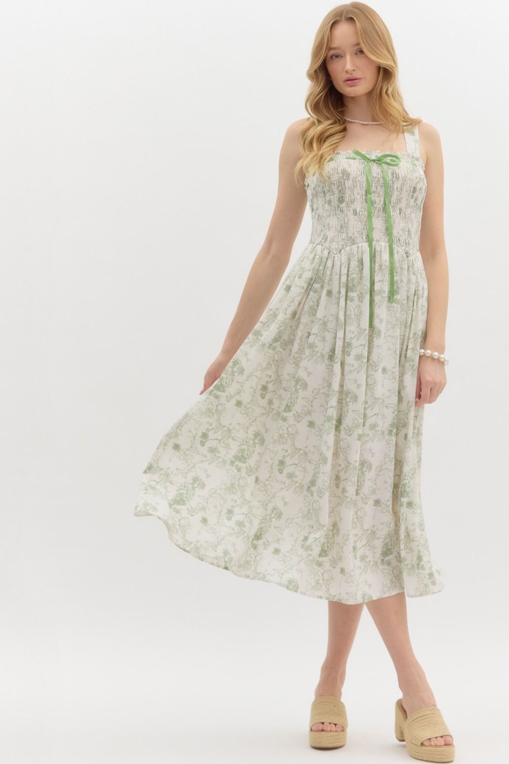 Alyssa Floral Midi Dress