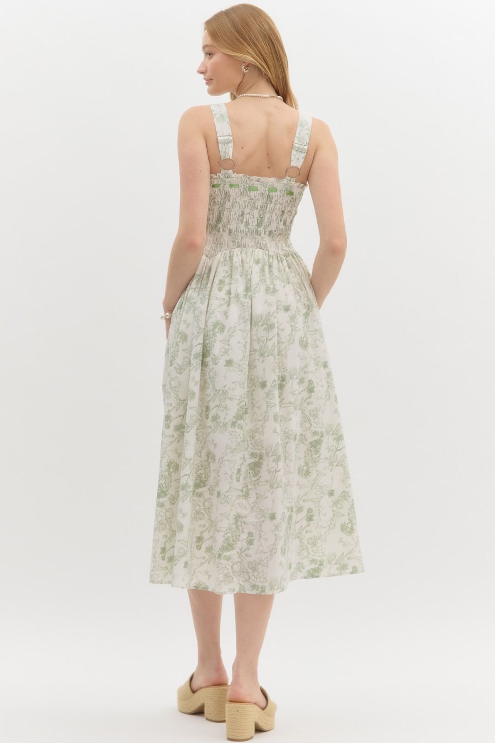 Alyssa Floral Midi Dress