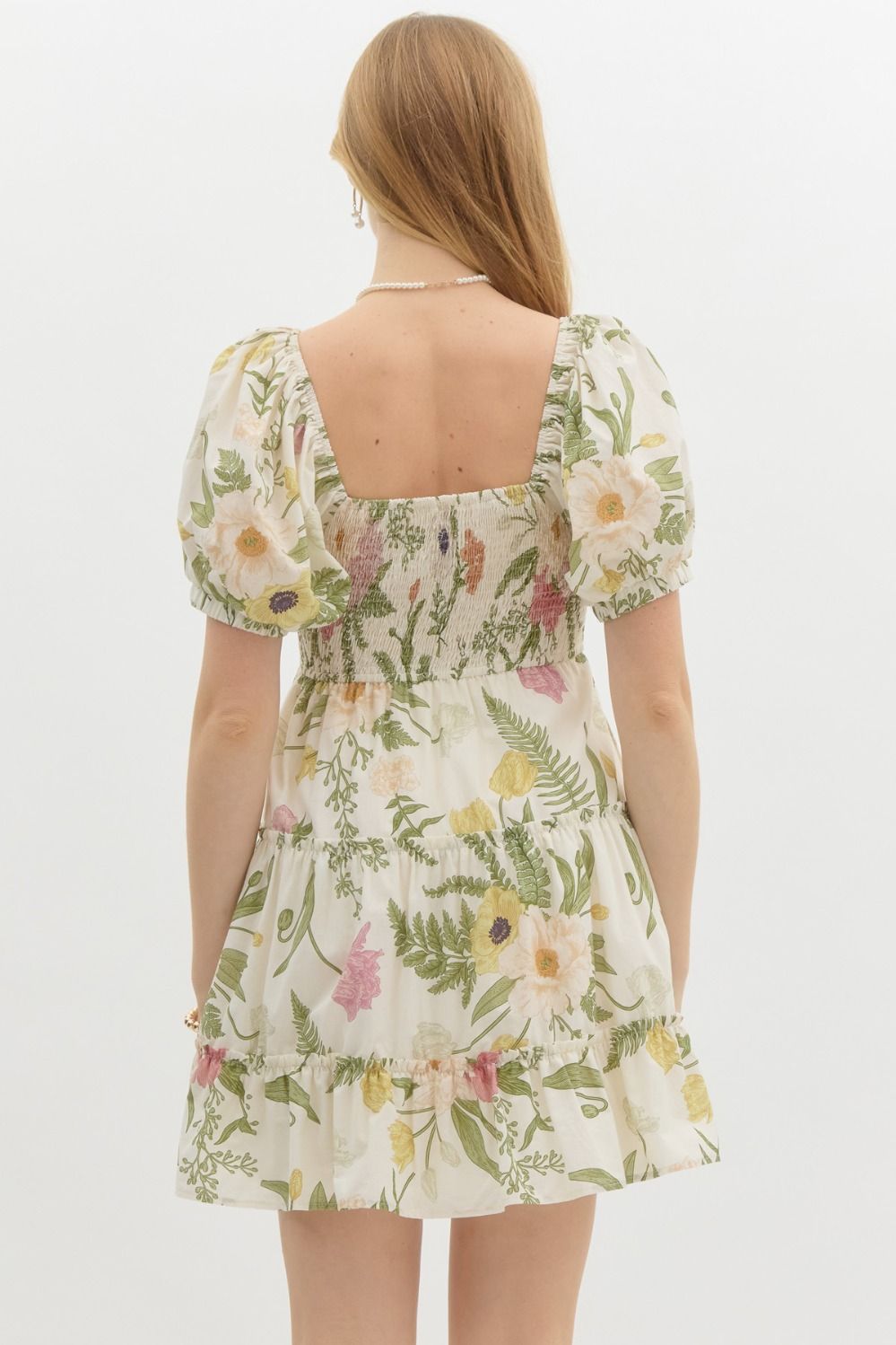 Savannah Tropical Babydoll Dress