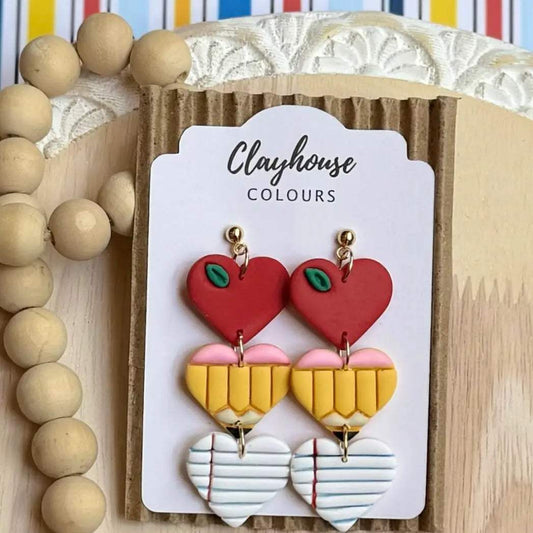 School Earrings