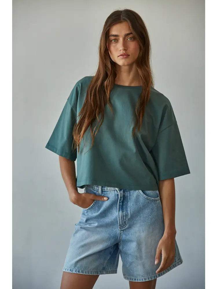 Everyday Crop Tee