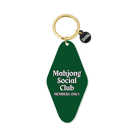 Members Only Mahjong Club Keychain